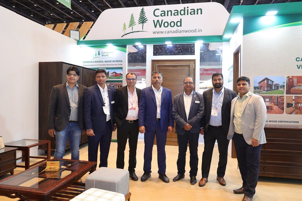 Canadian Wood raised awareness on Certified wood at Index Plus 2024 in Mumbai