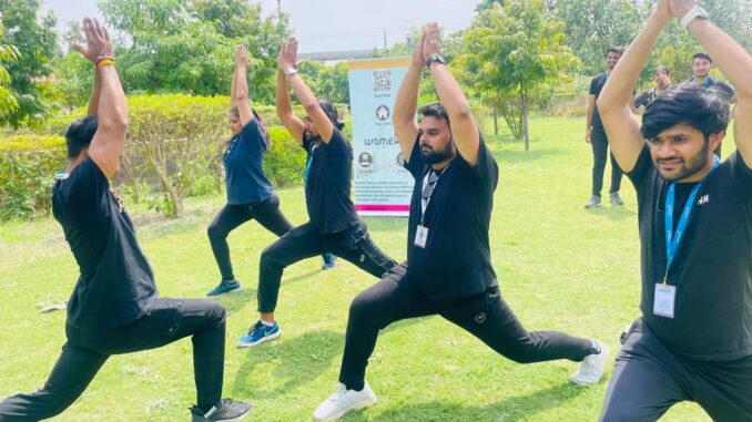 Womeki Group Celebrates International Yoga Day with Grand Event (2)