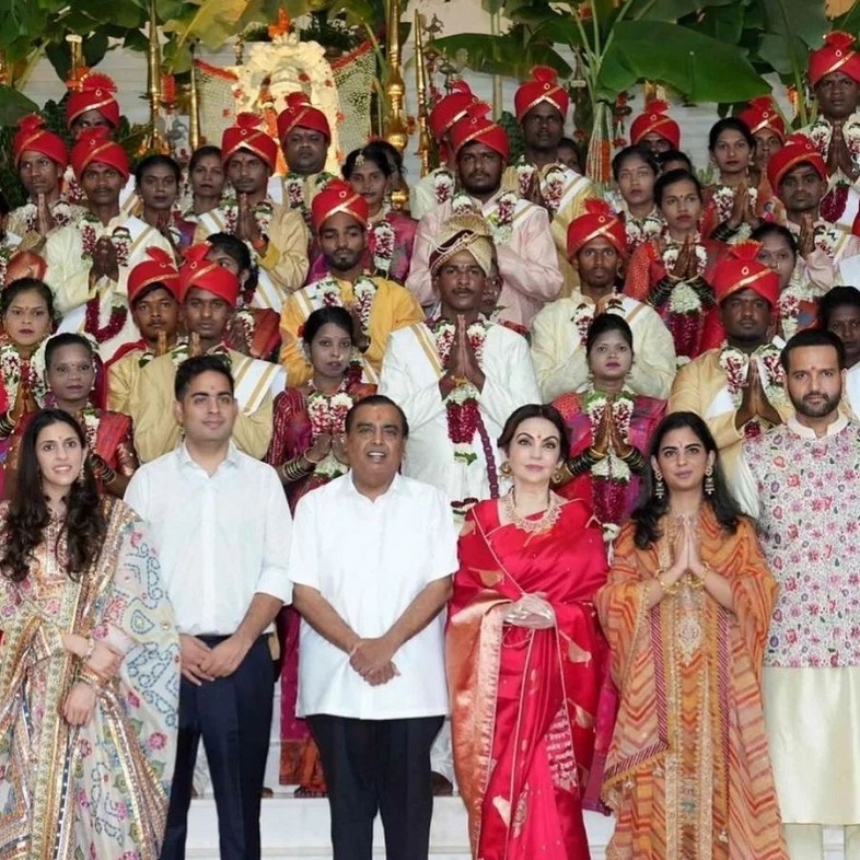 Anant Bhai Ambani's Mass Wedding
