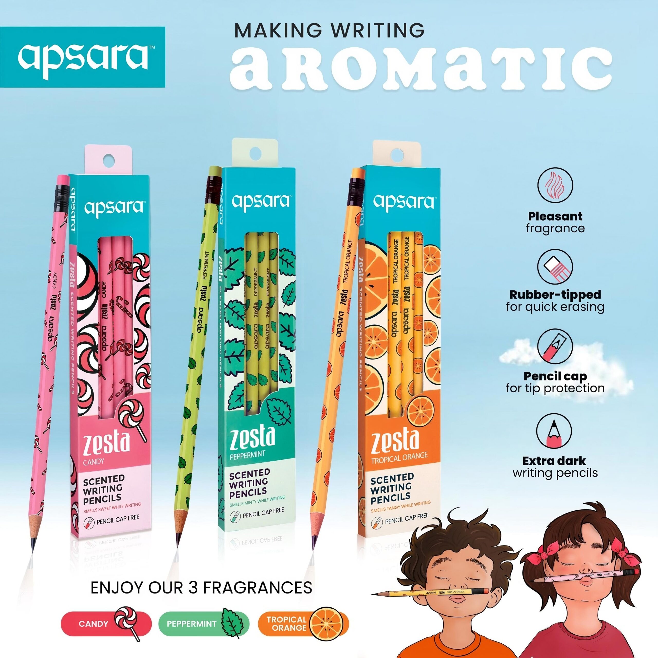 Apsara Zesta Pencils