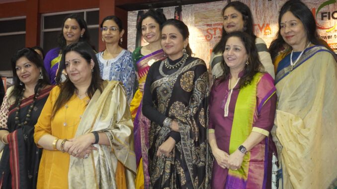 FLO MEMBERS SEEN WITH SUMA KANAKALA AFTER THE INAUGURATION OF FLO STYLE TATVA THE BIGGEST LIFESTYLE EXHIBITION IN THE CITY - Copy