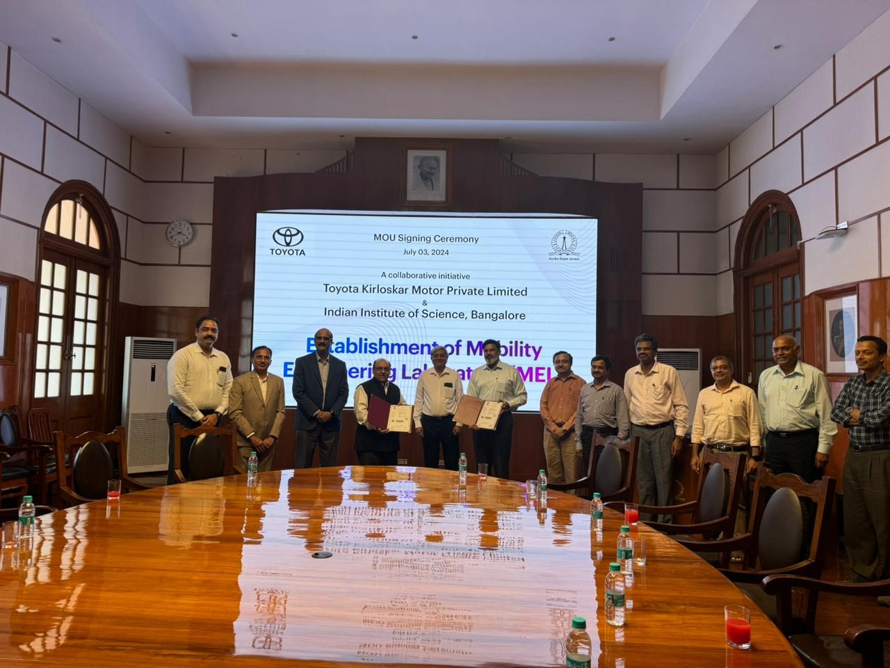 TKM and IISc join hands to establish Mobility Engineering Lab (2)