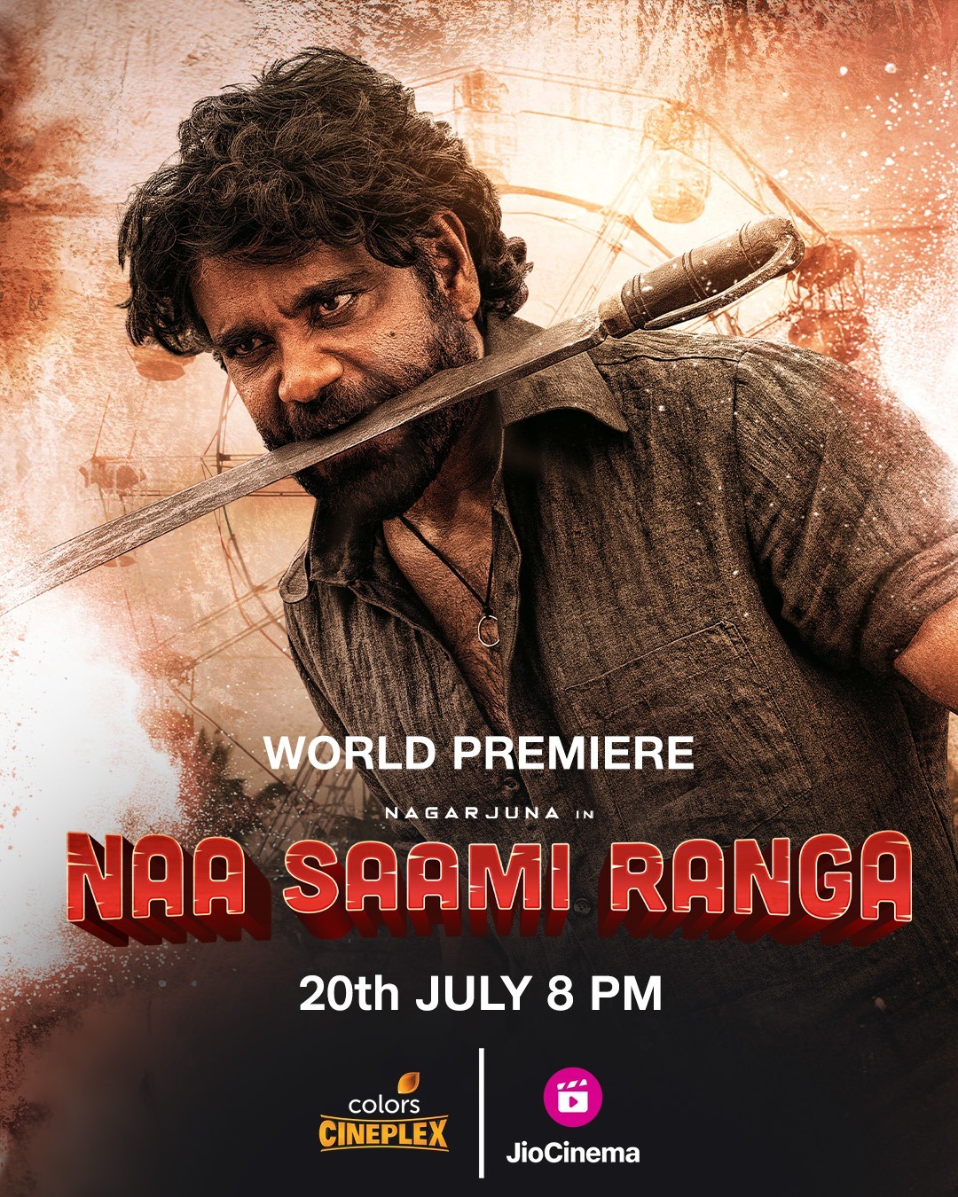 Experience love and loyalty unfold in Naa Saami Ranga premiering on July 20 only on Colors Cineplex and Jio Cinema