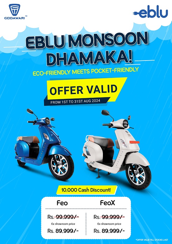 Godawari Electric Motors announces electrifying monsoon offers