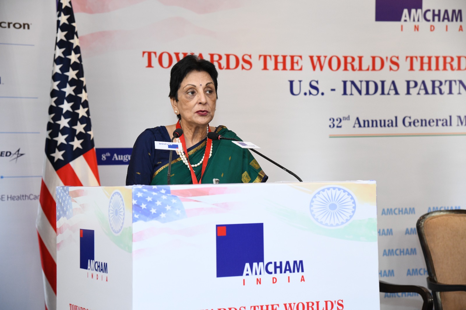 Ms. Ranjana Khanna, Director General CEO, AMCHAM