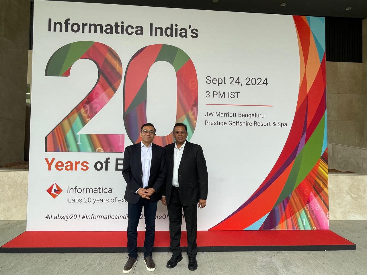 Amit Walia, CEO, Informatica and Krishna Narasimhan, MD - India, VP - Global Customer Support