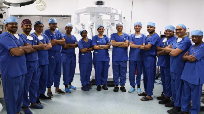 Dr Mohan Keshavamurthy and team