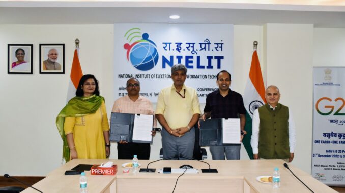 NIELIT signs MoU with Internshala