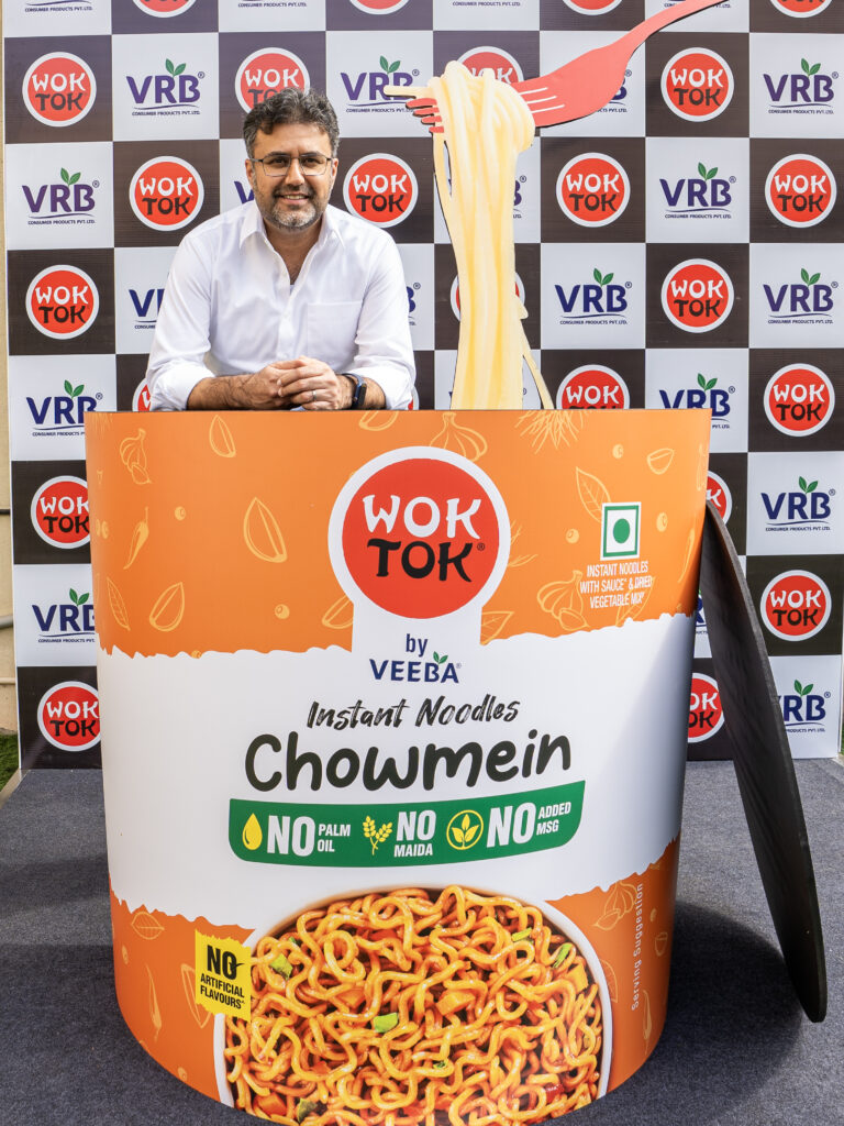 VRB Unveils 'WokTok by Veeba': A Fresh Range of Chinese and Pan-Asian Sauces and Cup Noodles for Indian Consumers