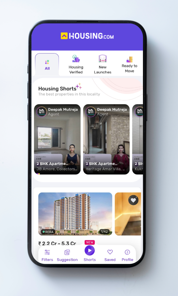 Housing.com Enhances Property Search with New Short Video Features: 'Housing Stories' and 'Housing Shorts'