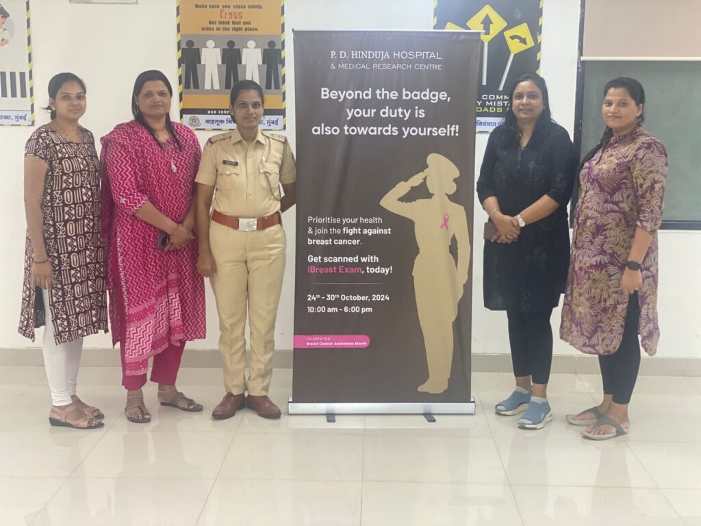 Empowering Women in Uniform: P. D. Hinduja Hospital and Medical Research Centre organizes a special Breast Cancer Examination camp for Mumbai Police

