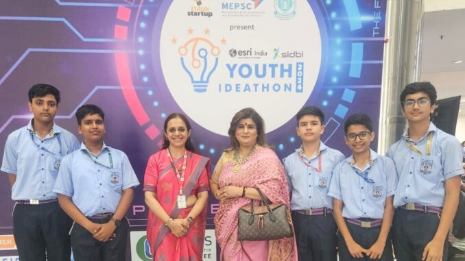 MPS Shines Nationally with Smart Thinkers Project at Youth Ideathon