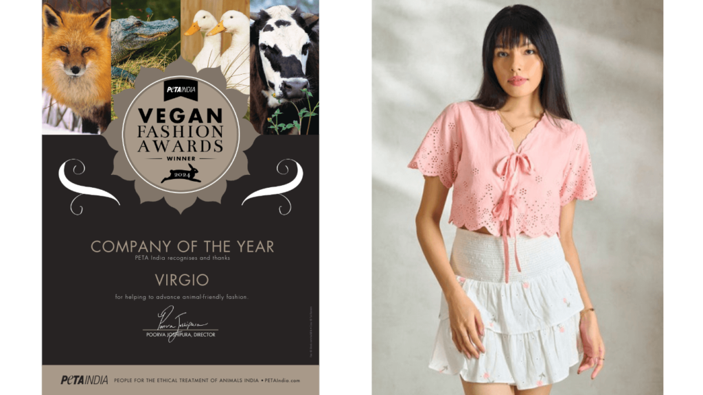 Virgio Crowned Company of the Year at PETA India’s 2024 Vegan Fashion Awards

