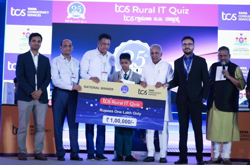 Bhilai's BSP Senior Secondary School Emerges Champion in TCS Rural IT Quiz 2024

