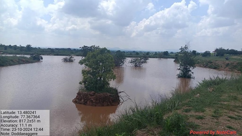 Water bodies at the Doddasaggere Botanical Garden 2