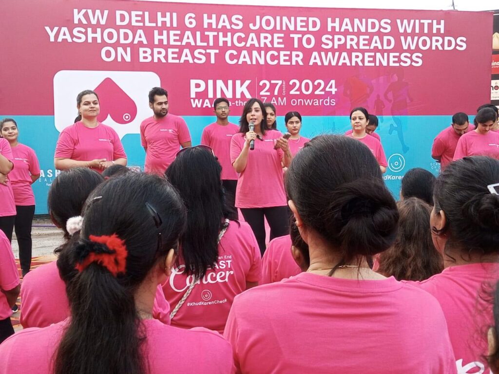 KW Delhi-6 Mall Partners with Yashoda Healthcare to Raise Breast Cancer Awareness