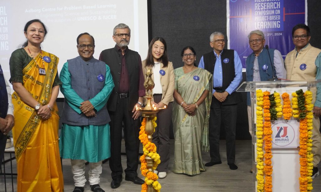 Dr. JA Choudary Inaugurates India's Largest Symposium on Project-Based Learning at Anurag University