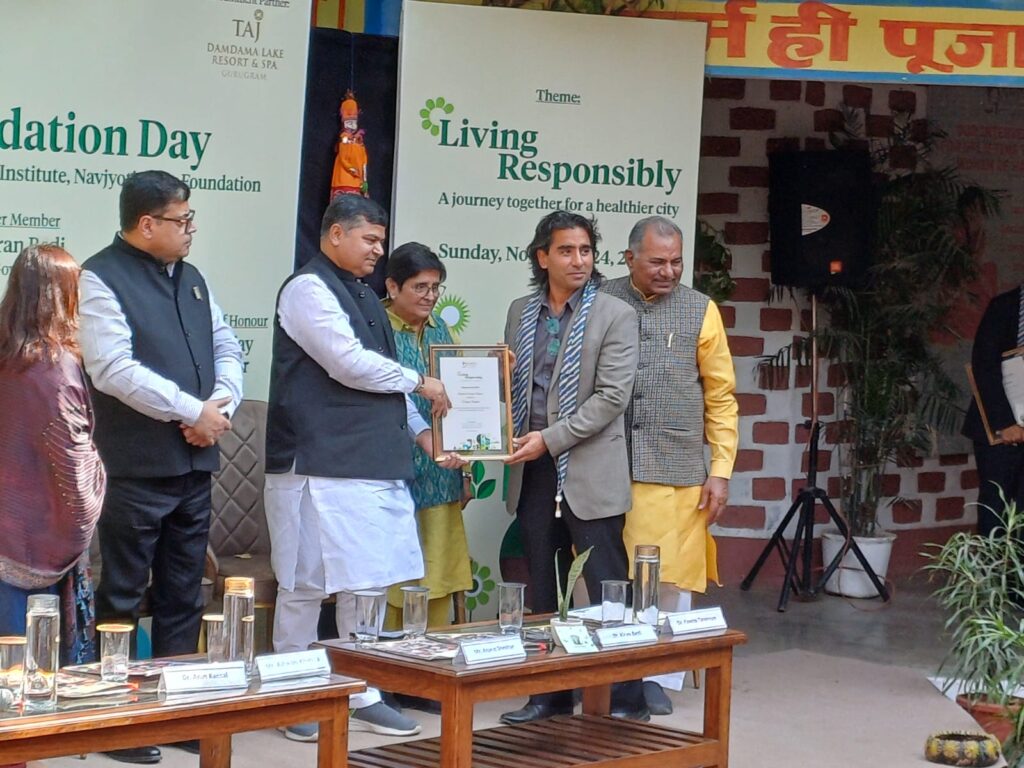 Vedatya Receives 'Organic Campus' Recognition from Navjyoti Foundation

