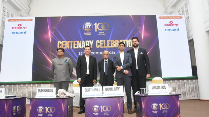 Indian Chamber of Commerce Celebrates 100 Years of Excellence with Narayana Murthy