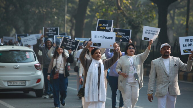 Ek Bharat, Hum Bharat’ Padyatra Concludes with a Powerful Message of Unity, Love, and Peace