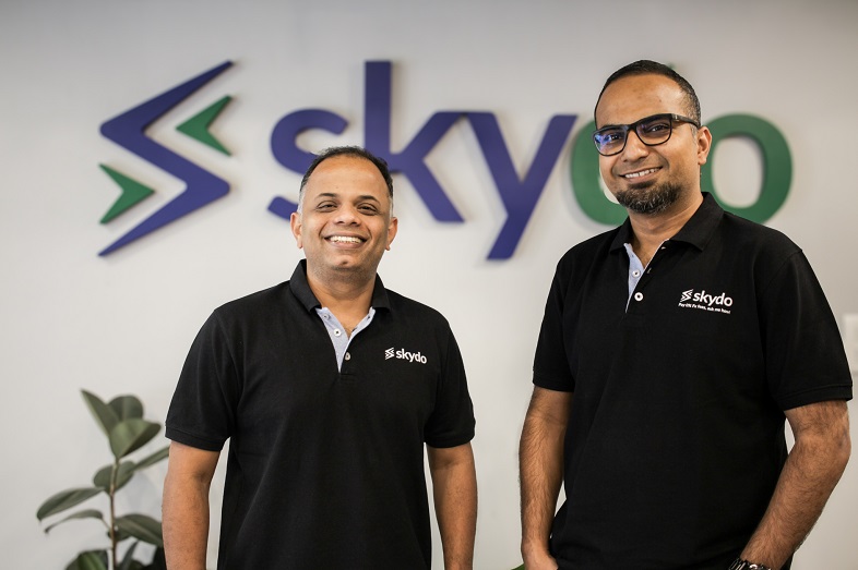 Skydo founders Srivatsan Sridhar & Movin Jain 