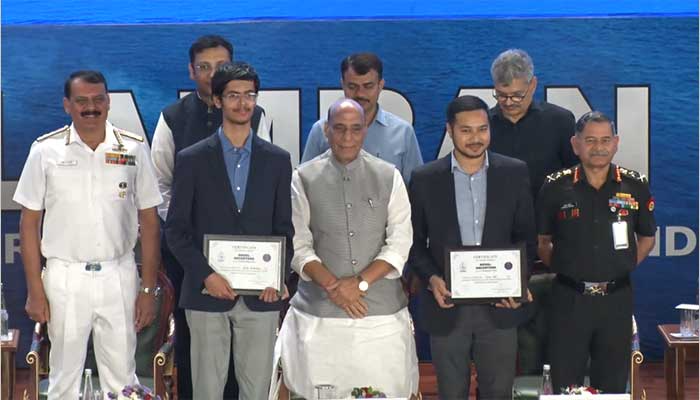 IIITH Student Clinches First Prize at Naval Hackathon