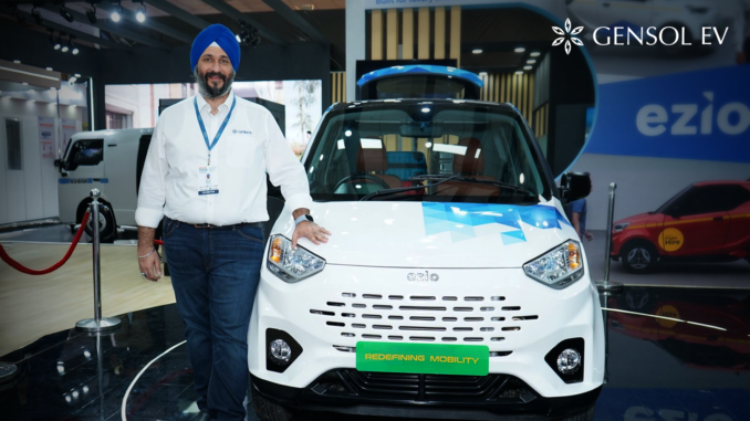 Gensol EV Achieves 30,000 Pre-orders for EZIO and EZIBOT at Bharat Mobility Expo 2025

