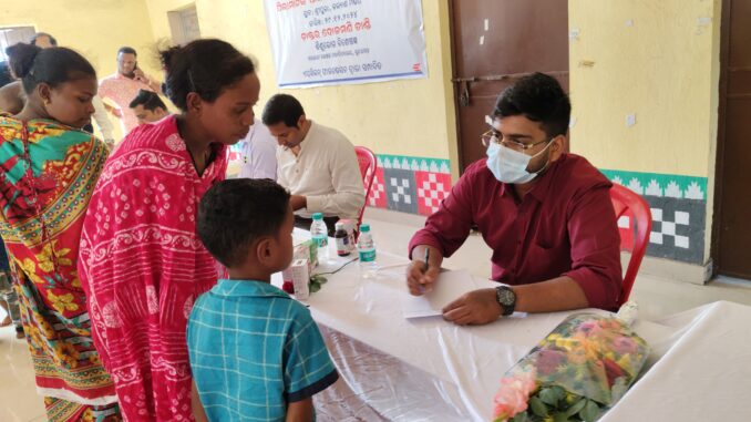 Epsilon Carbon Ashoka Organizes Pediatric Health Camp for Children in Sripura Village