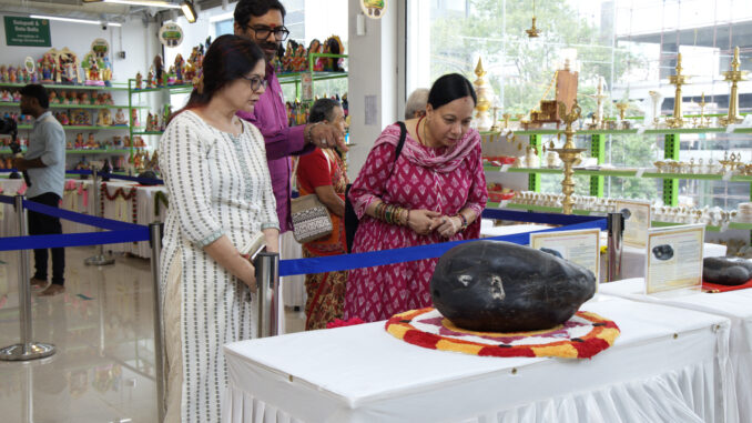 The Grand Dharshan: Salagrama Shilas and Srimad Bhagavatam Unveiled at GIRI