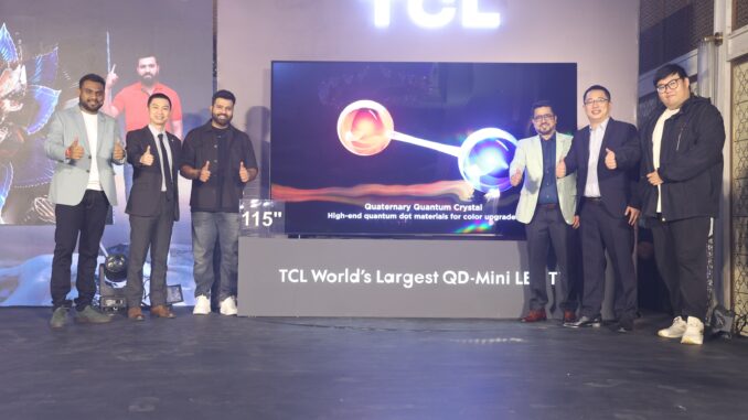 TCL Unveils Record-Breaking 115” QD Mini LED TV: The 115X955 Max