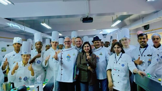 10 Young Chefs Showcase Culinary Skills in Round 1 of 11th IIHM Young Chef Olympiad at Bengaluru