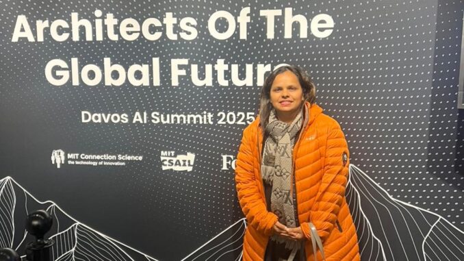 Breaking the Mold: Vibha Kagzi Shares Bold Vision for the Future of Work at Davos 2025
