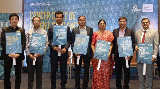 "‘Unify to Notify’ Campaign Commends Efforts to Classify Cancer as Notifiable in India"
