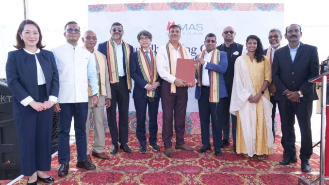 MAS Commences Construction of MAS Apparel Park in Bhuinpur