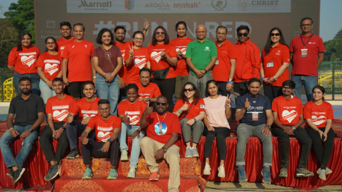 Arogya World’s RunInRed Sees Strong Turnout, Raising Women’s Heart Health Awareness
