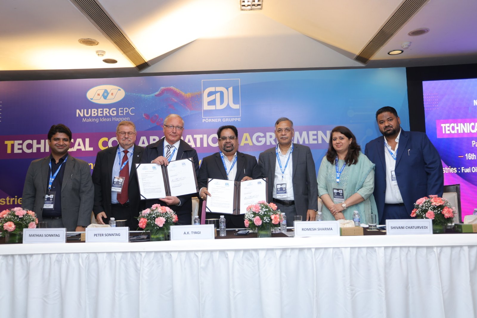 Nuberg EPC Announces Partnership with Germany’s EDL Anlagenbau Gesellschaft mbH (a Pörner Group Company) for Petrochemical, Refineries & Green Hydrogen Derivatives 