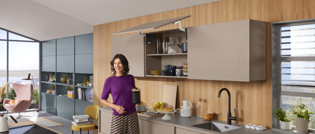 AVENTOS Top-HS 5 Ways AVENTOS Top Lift Systems Help You Design the Most Premium Wall Cabinet Experience