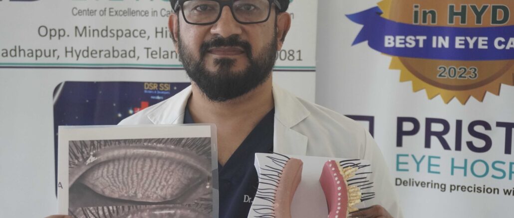 DR C JAGADESH REDDY FOUNDER AND MD OF PRISTINE EYE HOSPITALS SEEN EXPLAINING DRY EYE CONDITION--01