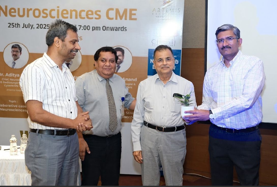 Dr Aditya Gupta at CME2
