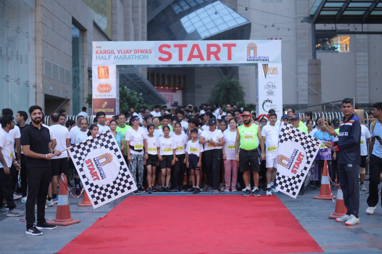 Vegas Mall Hosts Kargil Vijay Diwas Half Marathon to Honour India’s Bravehearts

