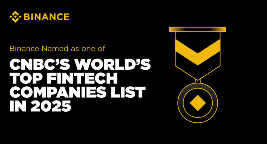Binance Named on CNBC’s 2025 World’s Top Fintech Companies List