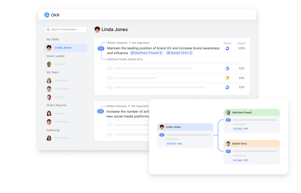 Lark OKR: making goals visible and connected