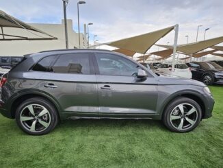 Dubai cars for sale export options displayed in a dealership lot