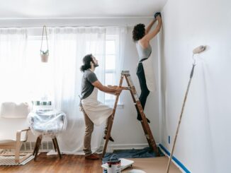 Ceiling paint design for bedroom