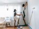 Ceiling paint design for bedroom