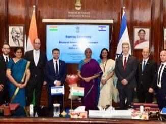 Government of India and Israel Ink Bilateral Investment Deal