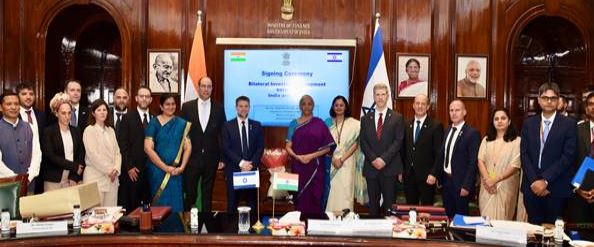pic Government of India and Israel Ink Bilateral Investment Deal
