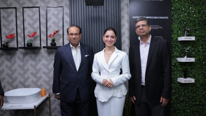 Hindware Unveils Revamped Experience Center in Delhi with Bollywood Star Tamannaah Bhatia