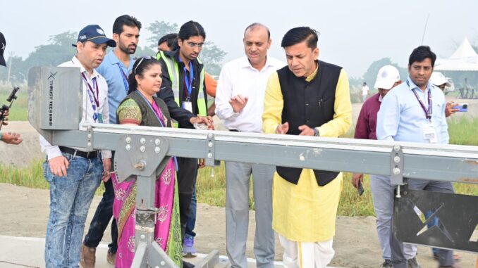 IN-SPACe Model Rocketry & CANSAT India Student Competition takes off in Kushinagar with high-energy launches and student innovation on display