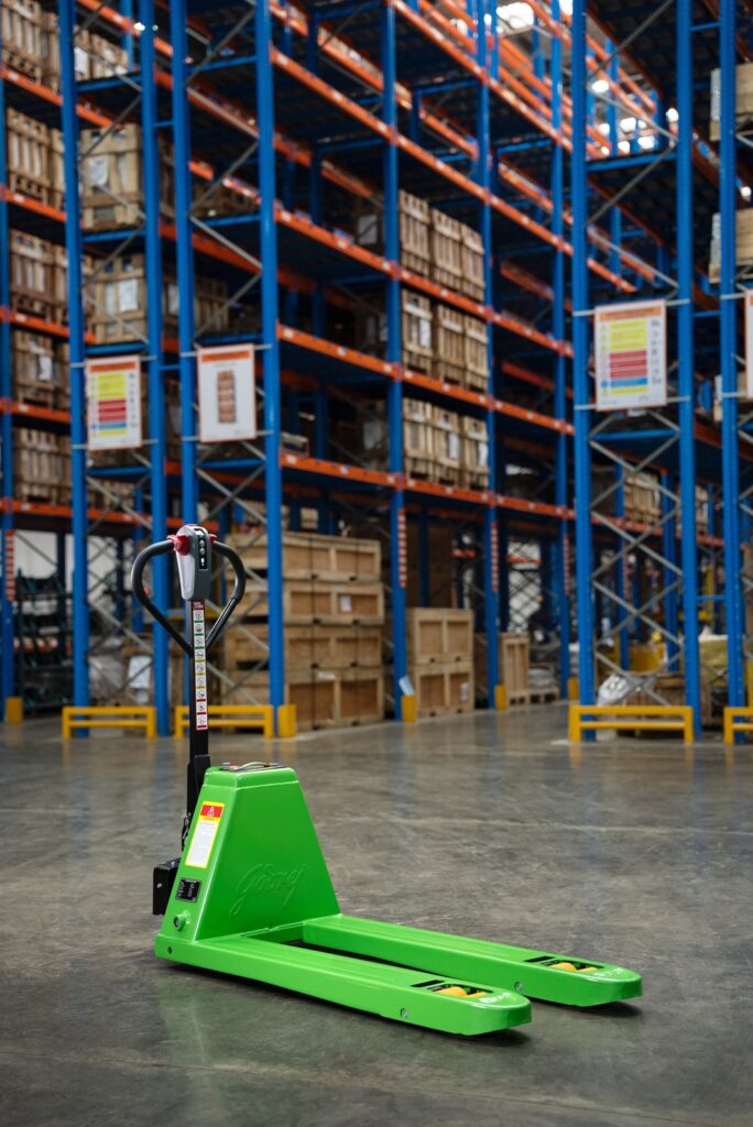 Godrej Enterprises Group introduces India’s First 48V Li-ion Electric Hand Pallet Truck